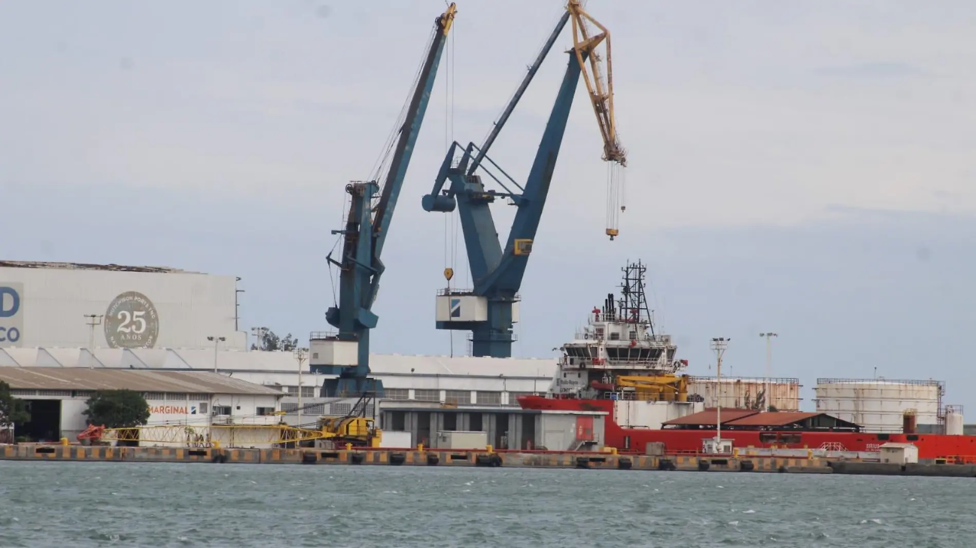 Trabajos en Aduana de Veracruz